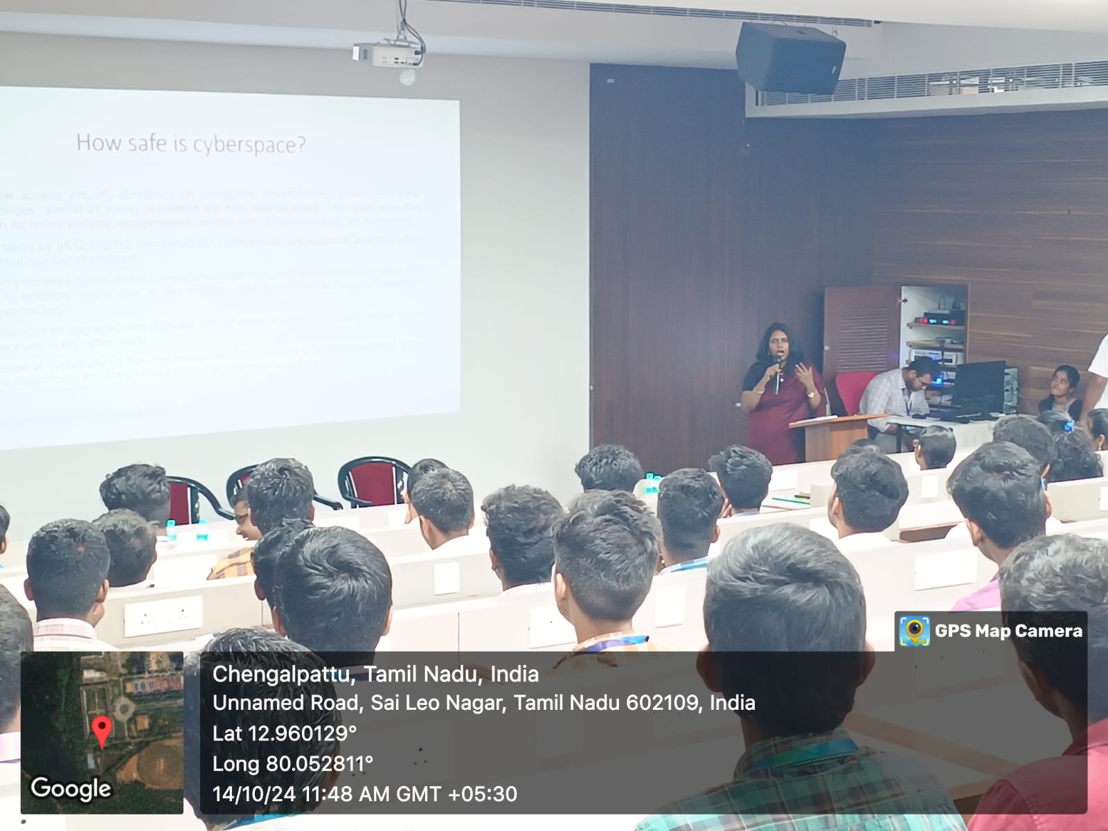 Student-Teacher Session at SAIRAM